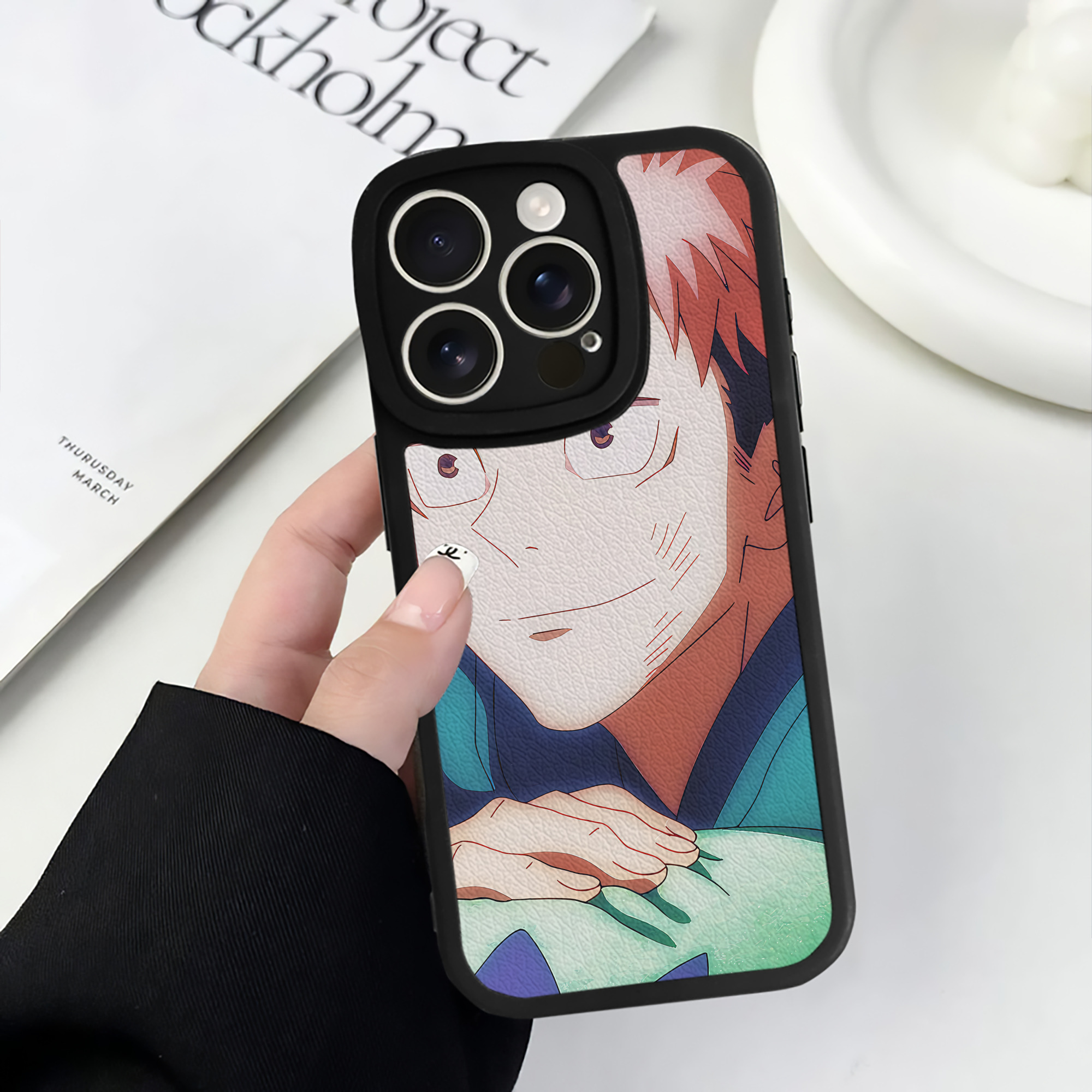 （画像用） SPY×FAMILY间谍家家酒 【iPhone 16シリーズ対応】シリコンスマホケース（レザー調） 材質：シリコン